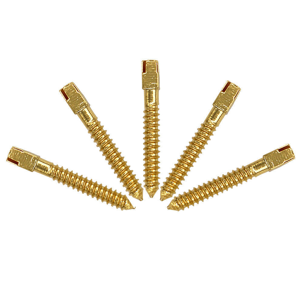 120/packDental 24K gold Plated Assorted Dental Conical Screw Posts Kits Refills