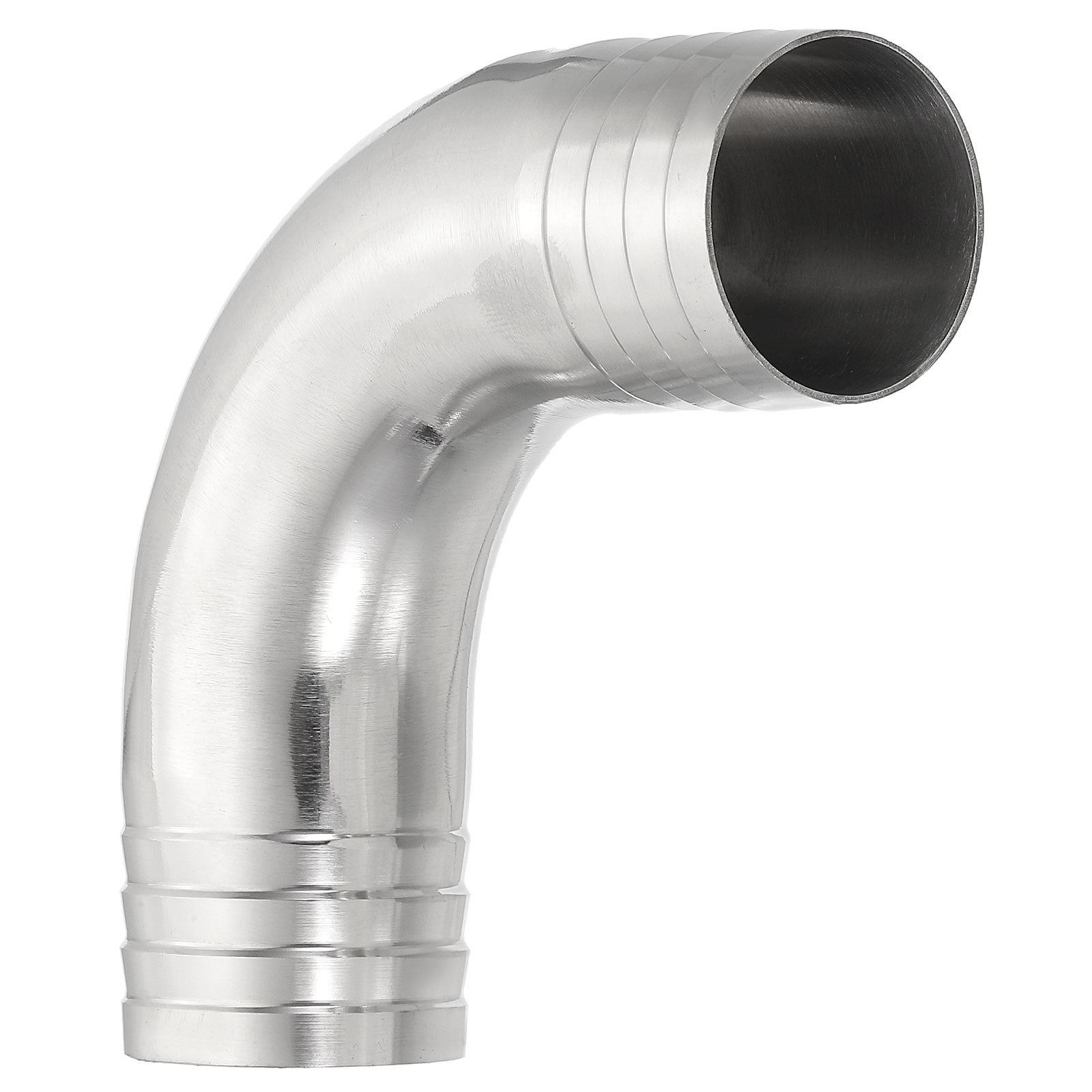 1 1/2in Hose Barb Fitting 90 Degree Elbow Hose Pipe Fitting 304 Stainless Steel