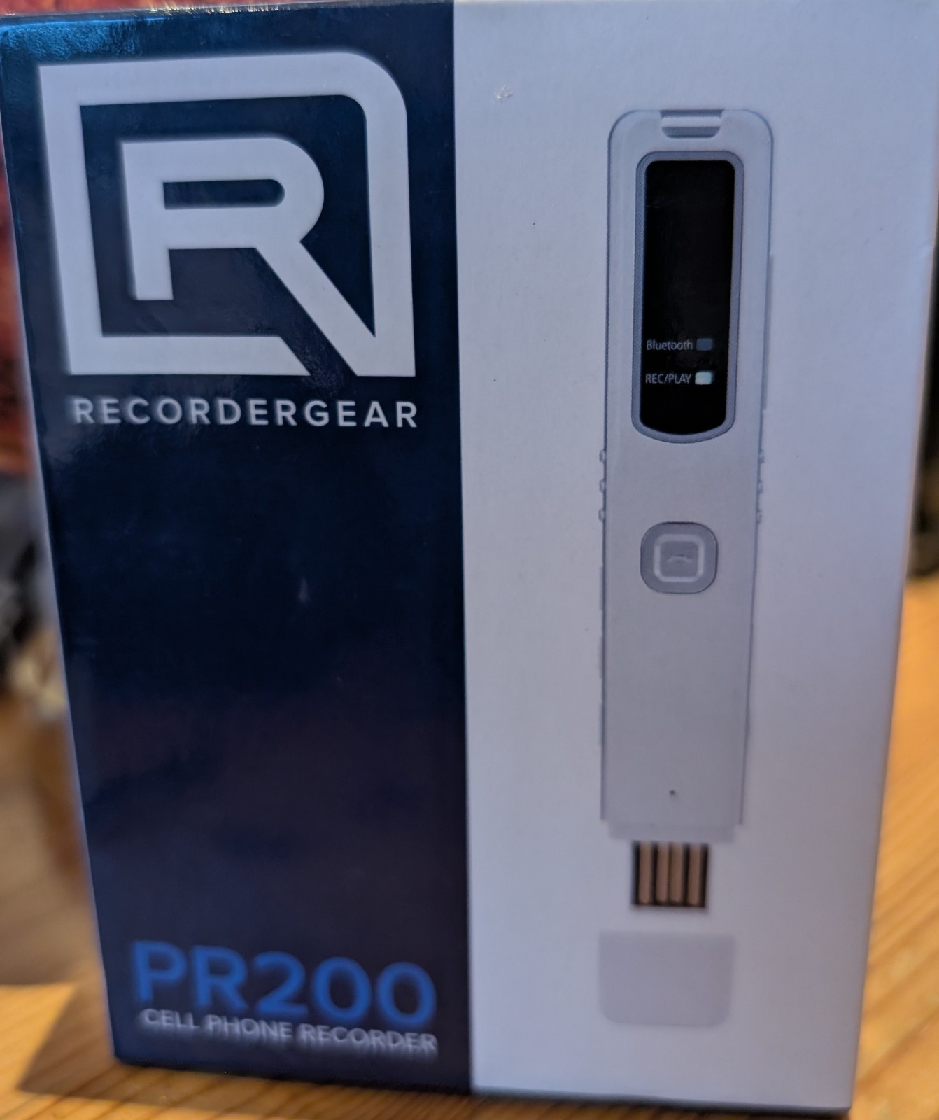 PR200 Bluetooth Cell Phone Call Recording Device, iPhone Android Mobile Recorder