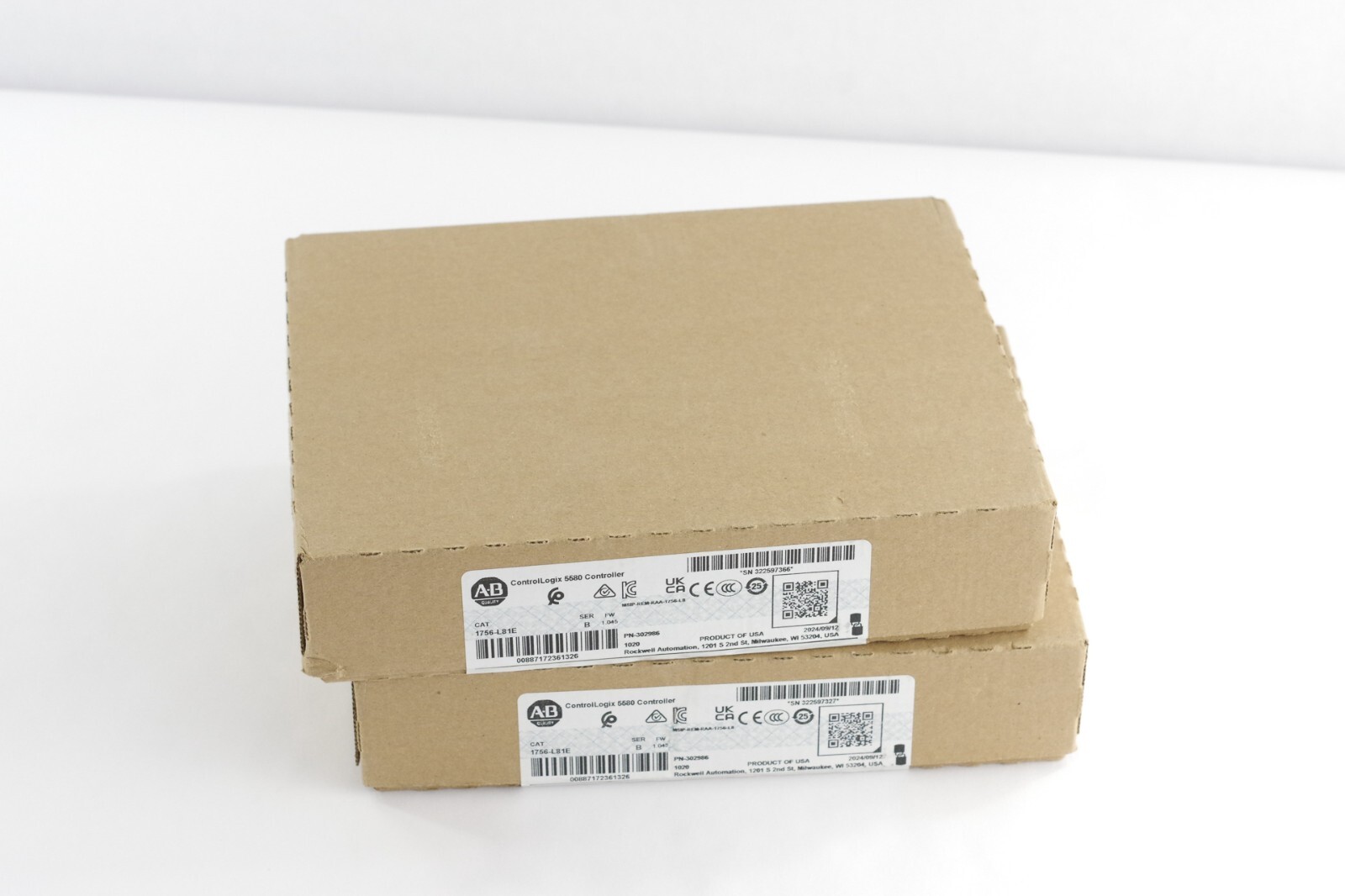 2024 Allen-Bradley 1756-L81E /B ControlLogix Processor – New Suplus (Sealed)