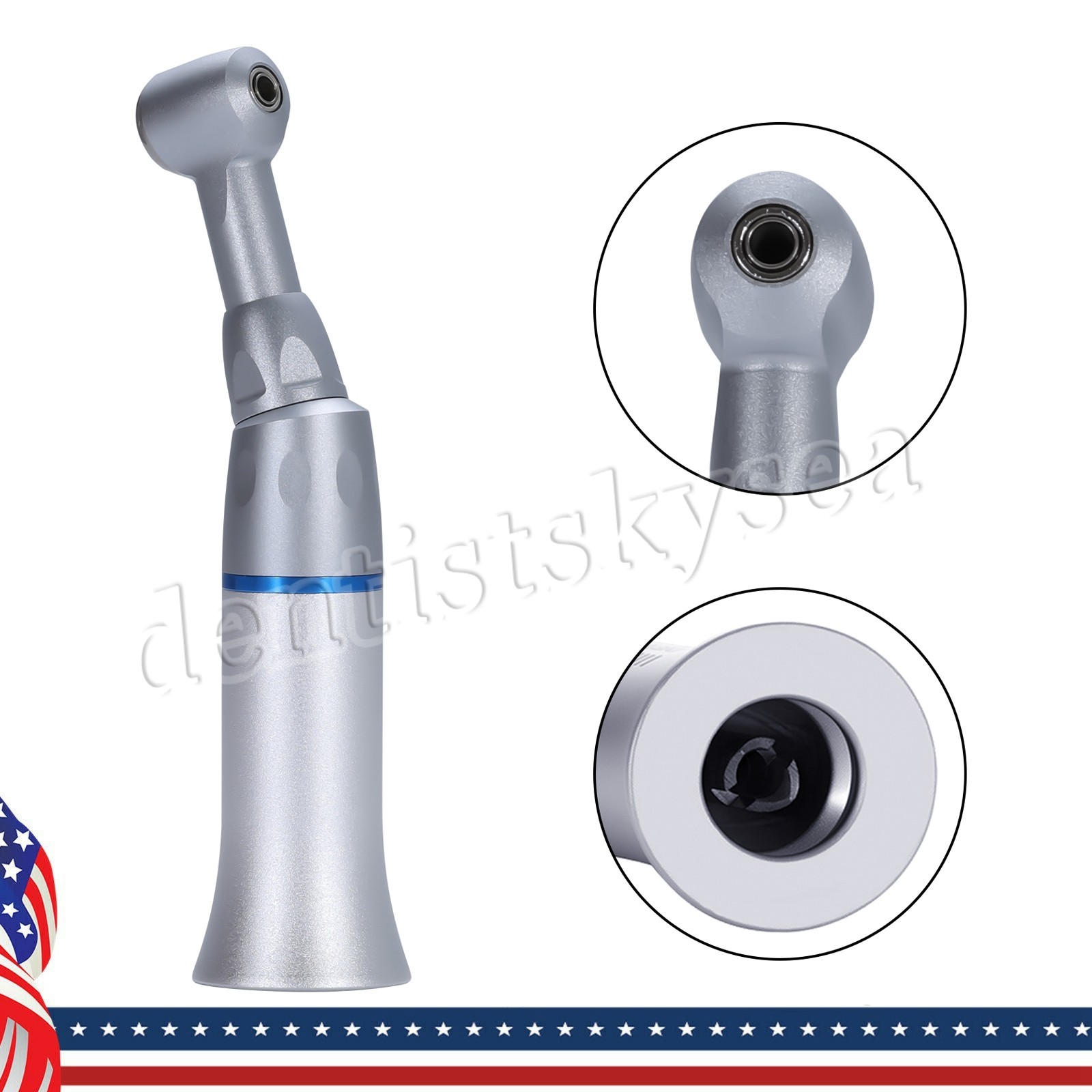 NSK Style Dental Slow Low Speed Contra Angle Handpiece Latch E-Type Attach YP