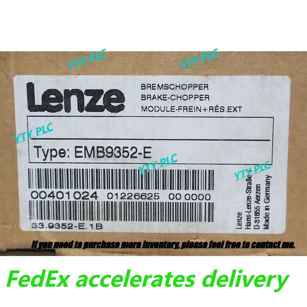 EMB9352-E NEW LENZE EMB9352E Brake Module
