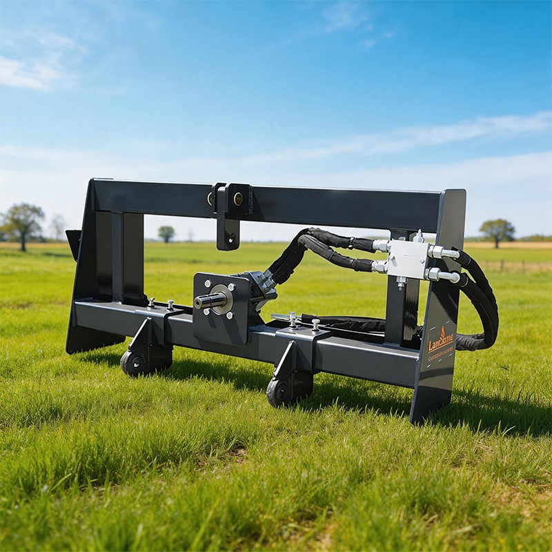 Wolfequip 3 Point Quick Hitch Attach Category 0,1,2 Tractor Skid Steer Adapter