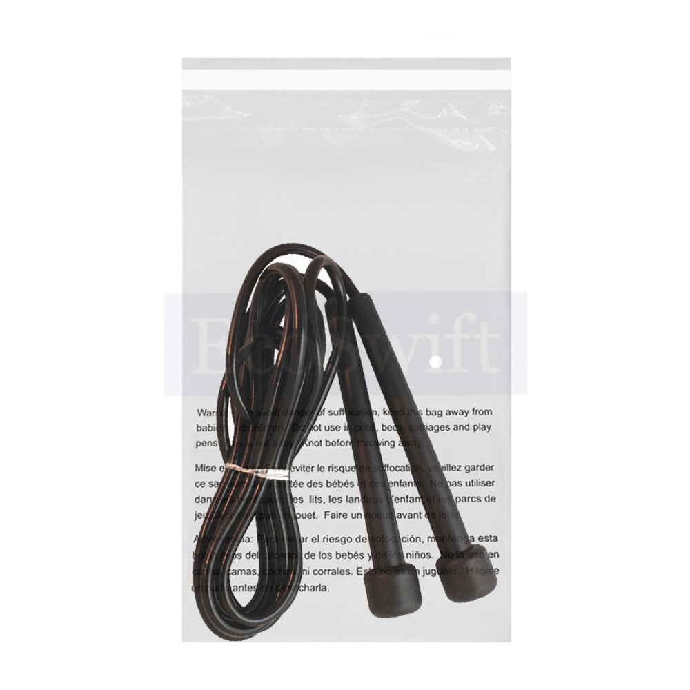 1-10000 7.5×10.5 EcoSwift Self Seal Suffocation Warning Clear Poly Bag Free Ship