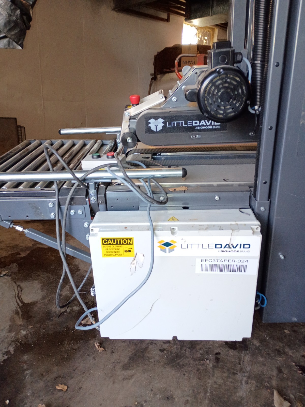 Signode Little David Box Carton Sealer works guaranteed 100