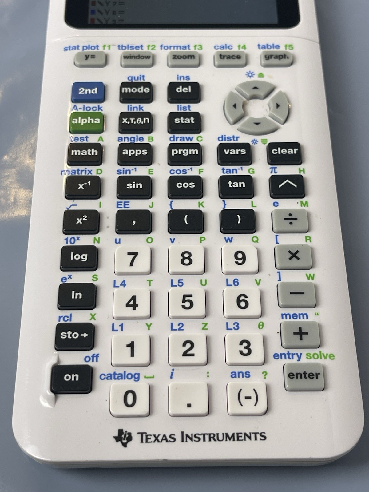 Texas Instruments TI 84 Plus CE Graphing Calculator With Charging Cable Working