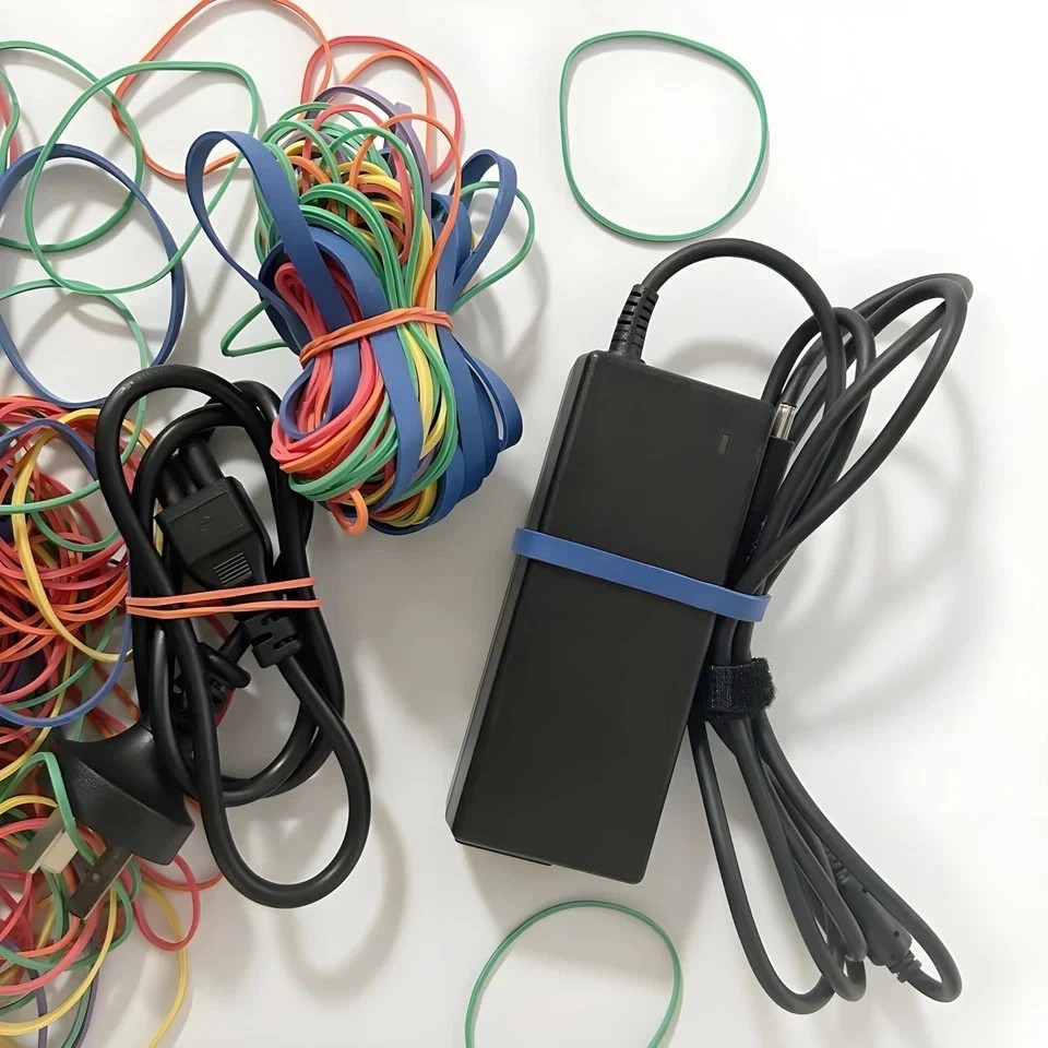 Rubber Bands Assorted Sizes 0.5 lb Bag – Strong Elastic Bands for Home, Office