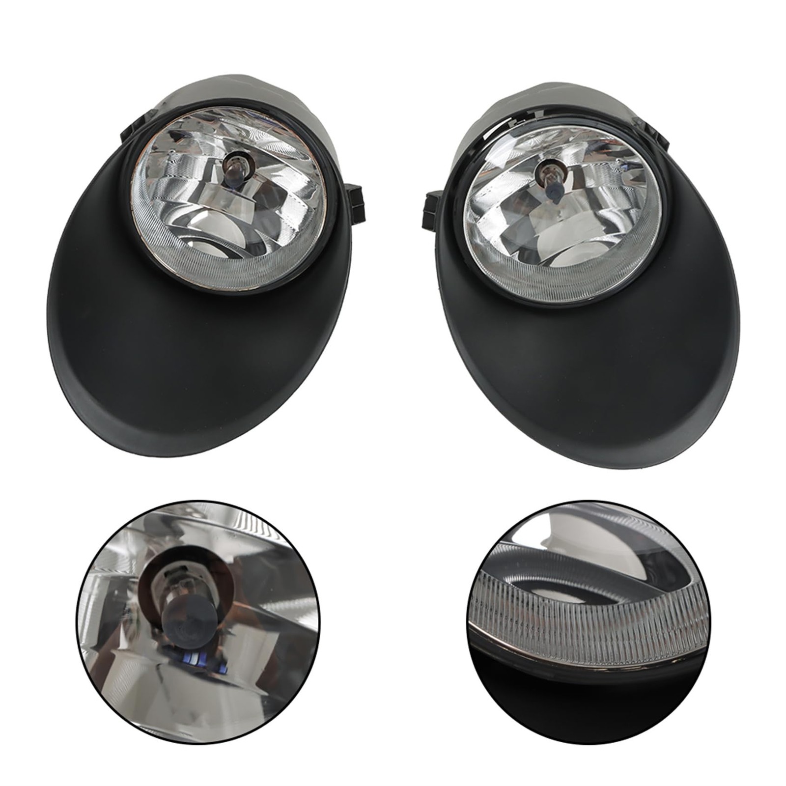 Fog Lights Assembly Pair for Tundra 2007-2013 Left Right