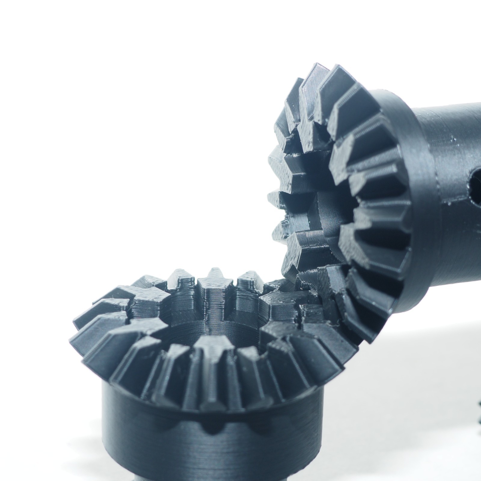 Atlas/Craftsman Bevel Gear Set for Forward/Reverse Gear Case – 3D-Printed PLA+