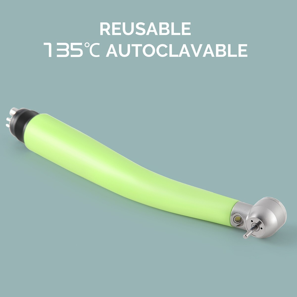 AZDENT Dental E-generator LED High Speed Handpiece Plastic 3 Water Spray 4Hole