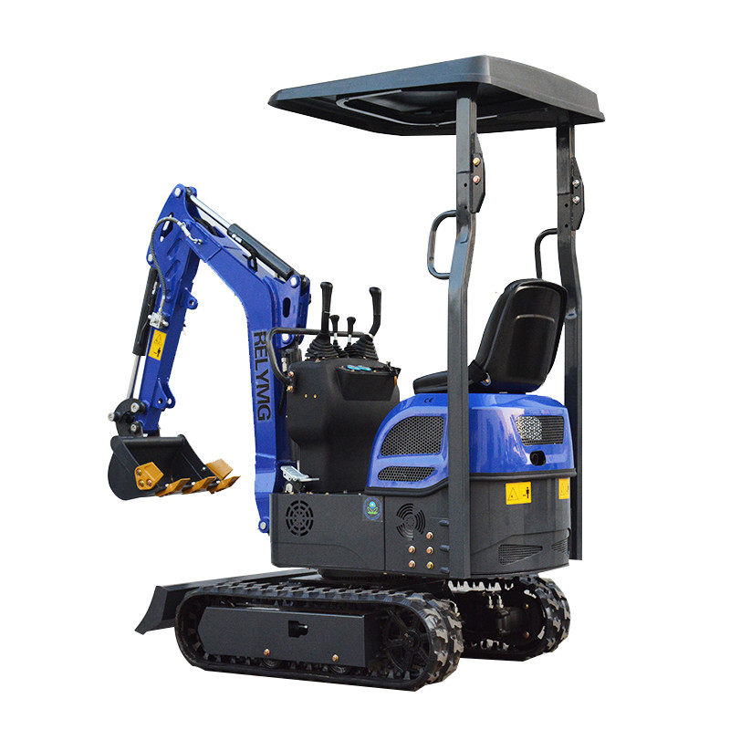 Free Shipping 13.5HP Mini Excavator 1 TON B&S EPA Engine Hydraulic Thumb Digger