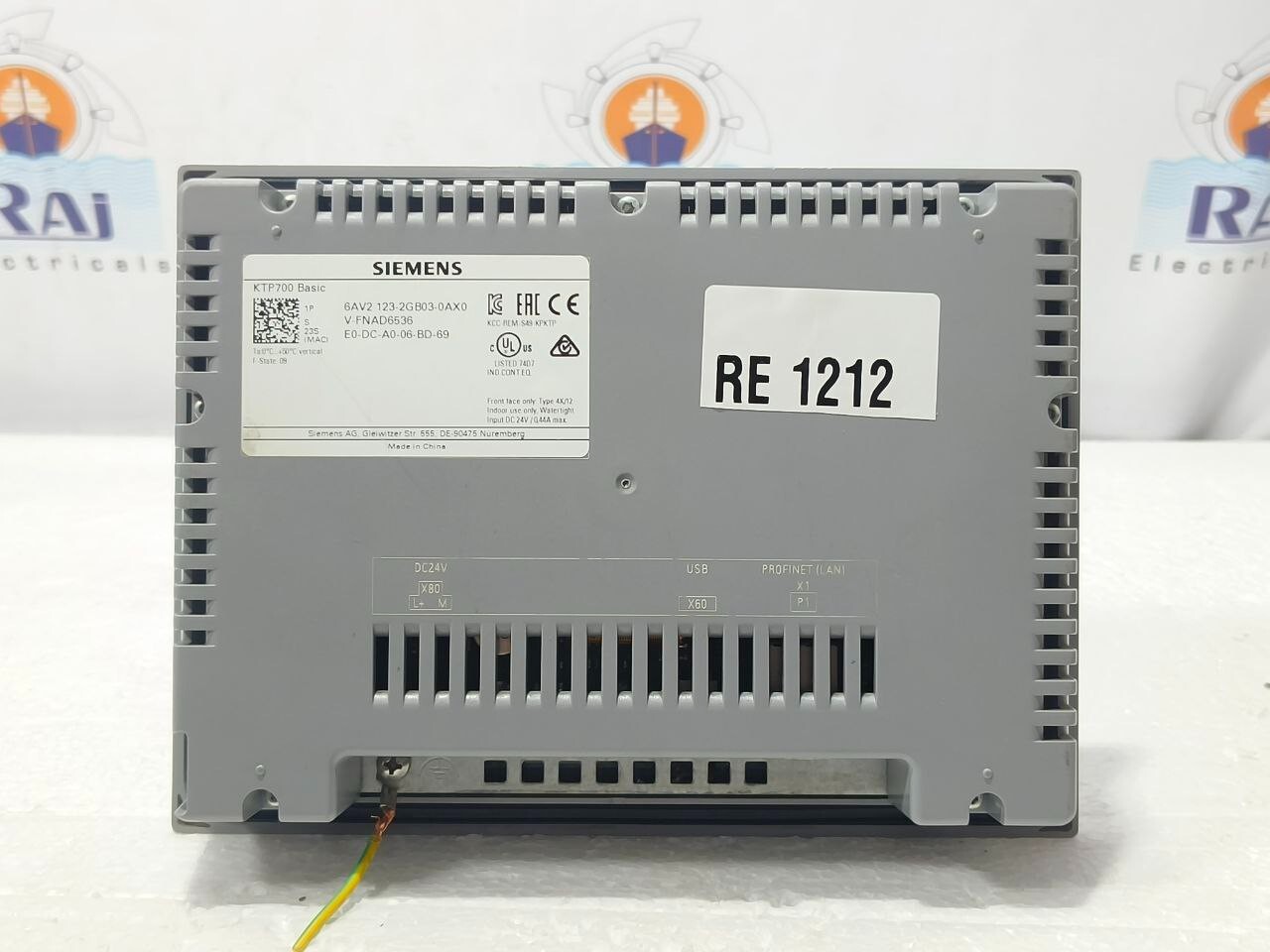 SIEMENS SIMATIC 6AV2 123-2GB03-0AX0 KTP700 BASIC HMI TOUCH PANEL FREE SHIPPING