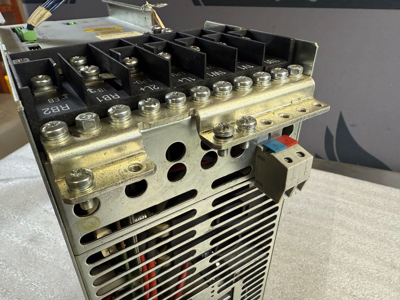 REXROTH INDRAMAT TVD 1.2‑15‑03 AC Servo Power Supply USED
