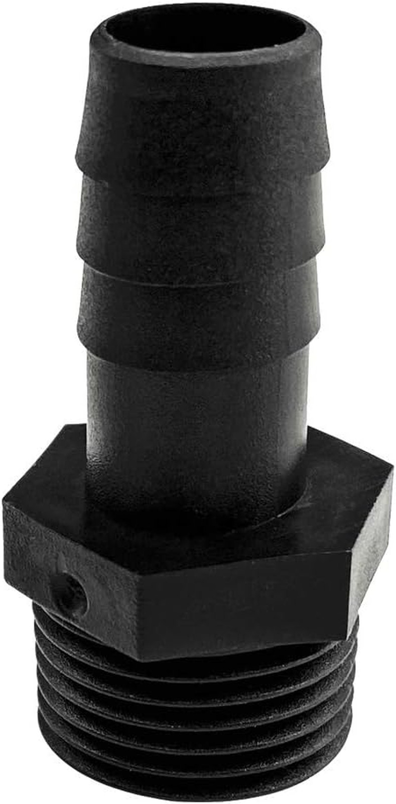 20 Pcs 1/2″ Barb X 1/2″ NPT Male Connector, Plastic Hose Barb Fitting, Adapter,