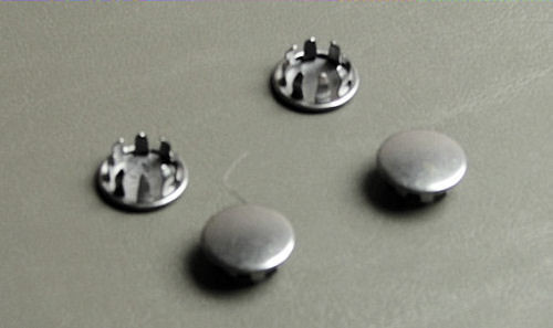 Set of Four 1/2″ Metal Hole Plugs- Plain Steel Finish SP-500-PL