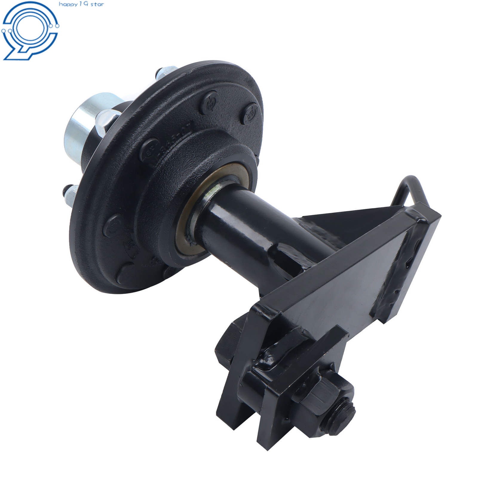 Shipping Container Wheels 8×6.5 Lug Bolt-On Spindle Kit with Handle