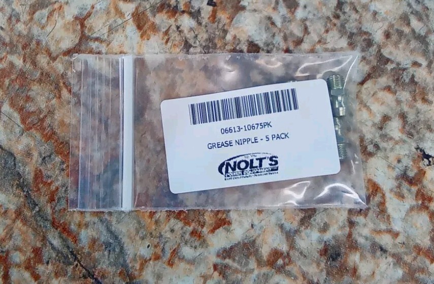 5 Pack New Genuine OEM Kioti Grease Nipple Fitting 06613-10675 for Tractor Mower