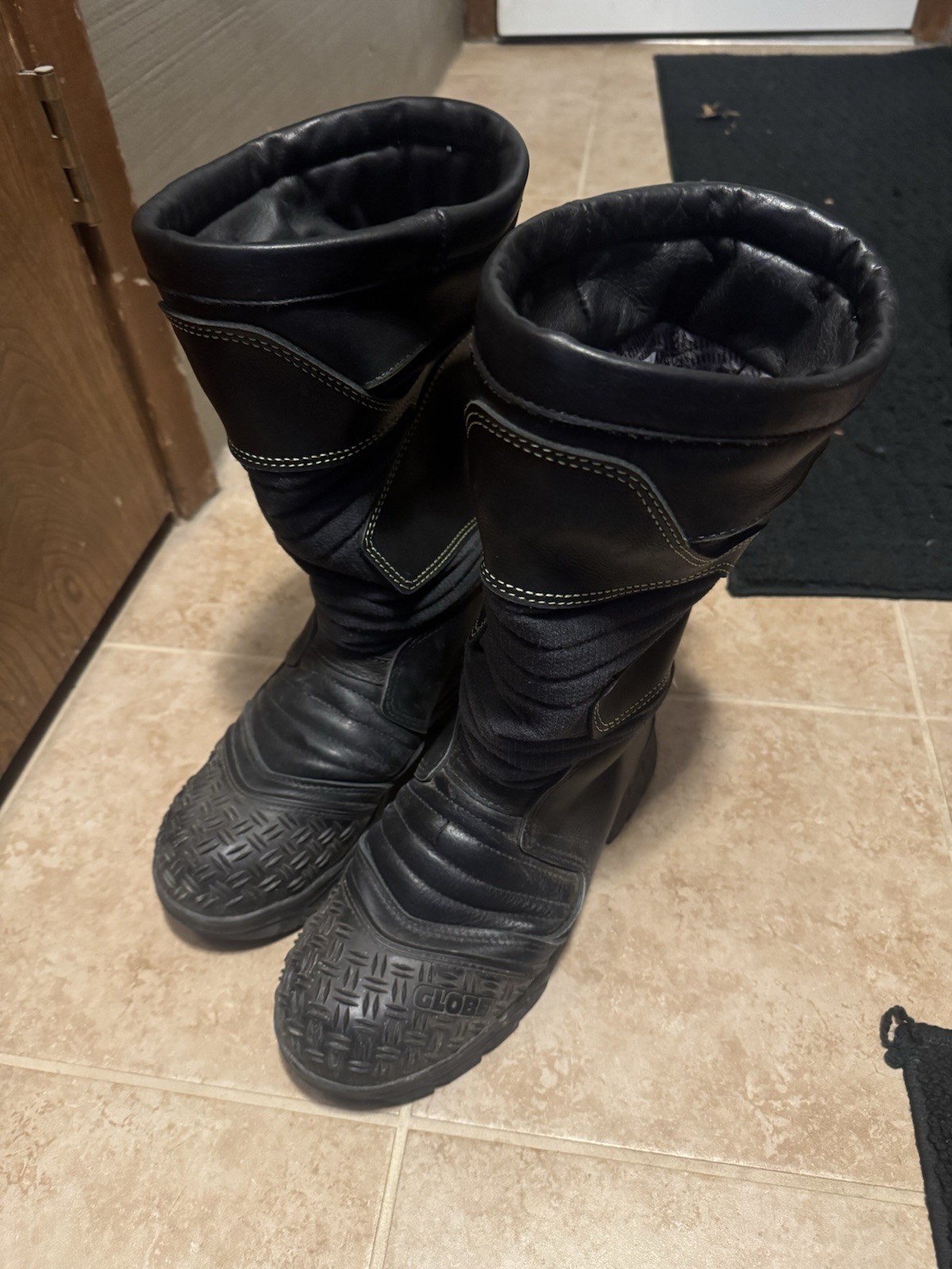 Globe Supraflex Leather Structural Firefighting Boots 11.0W With Arctic Grip