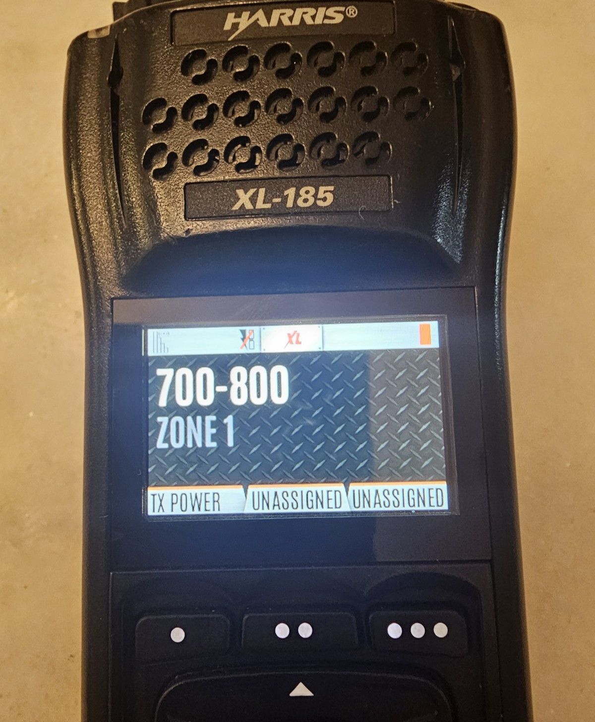 Harris XL-185 P Two Way Radio 700/800 Two Way Radio XS-PPS1M P25 PHASE II – READ