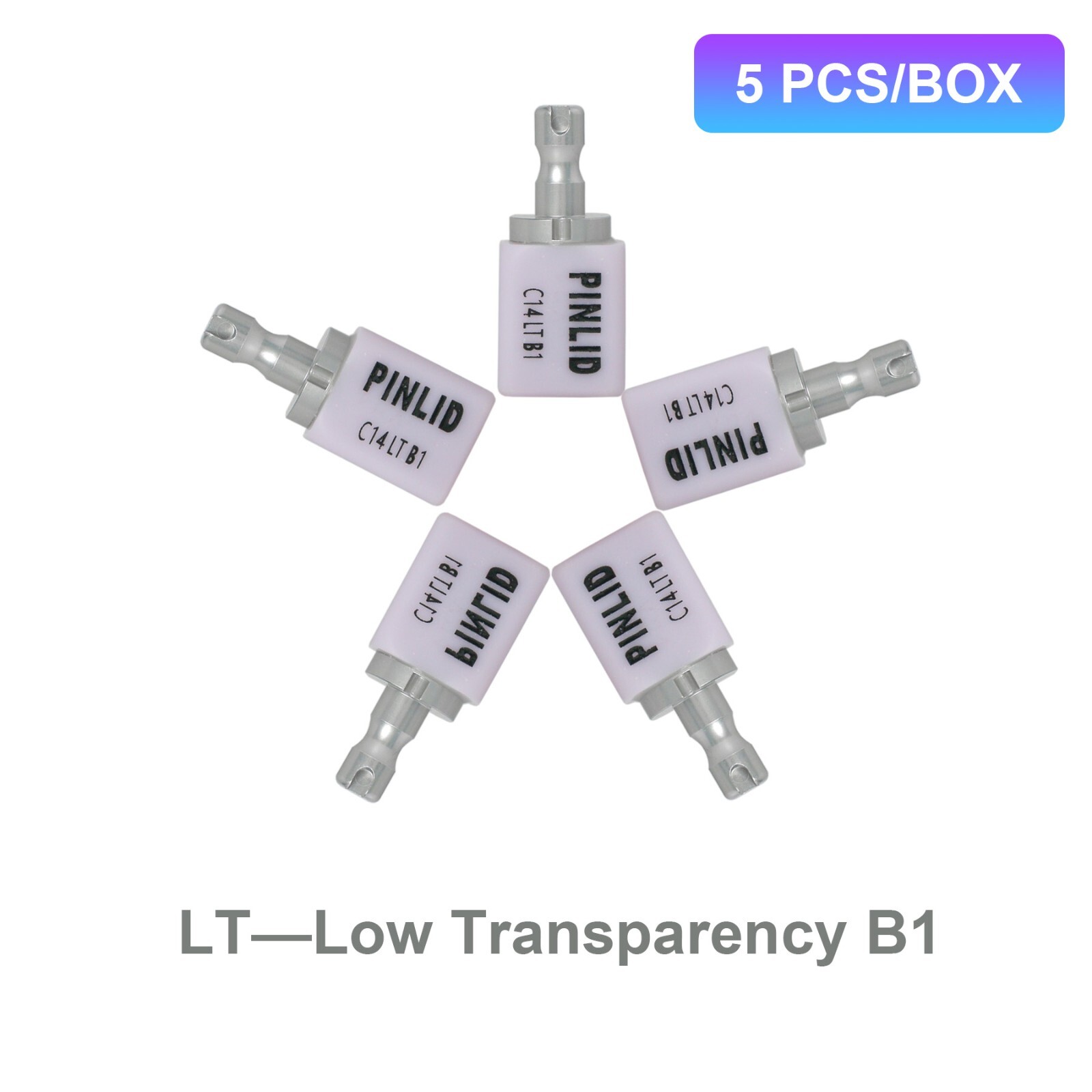 US C14 Glass Ceramic Lithium Disilicate Blocks HT/LT A1-C2 for CEREC Emax 637MPa
