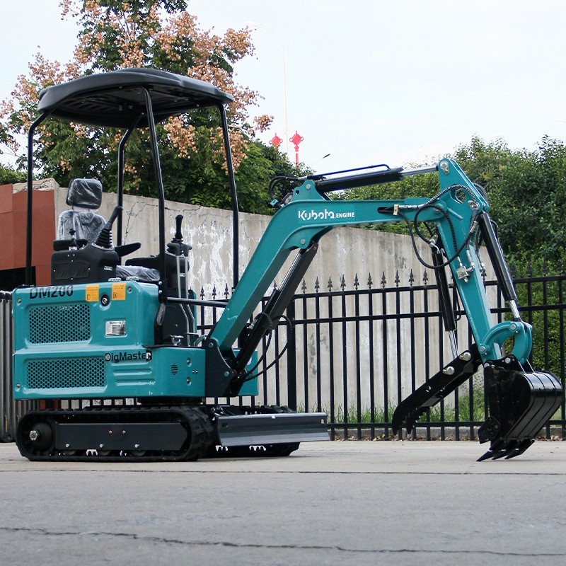4,000 lbs Mini Excavator, EPA Certified USA KUBOTA Diesel Machine