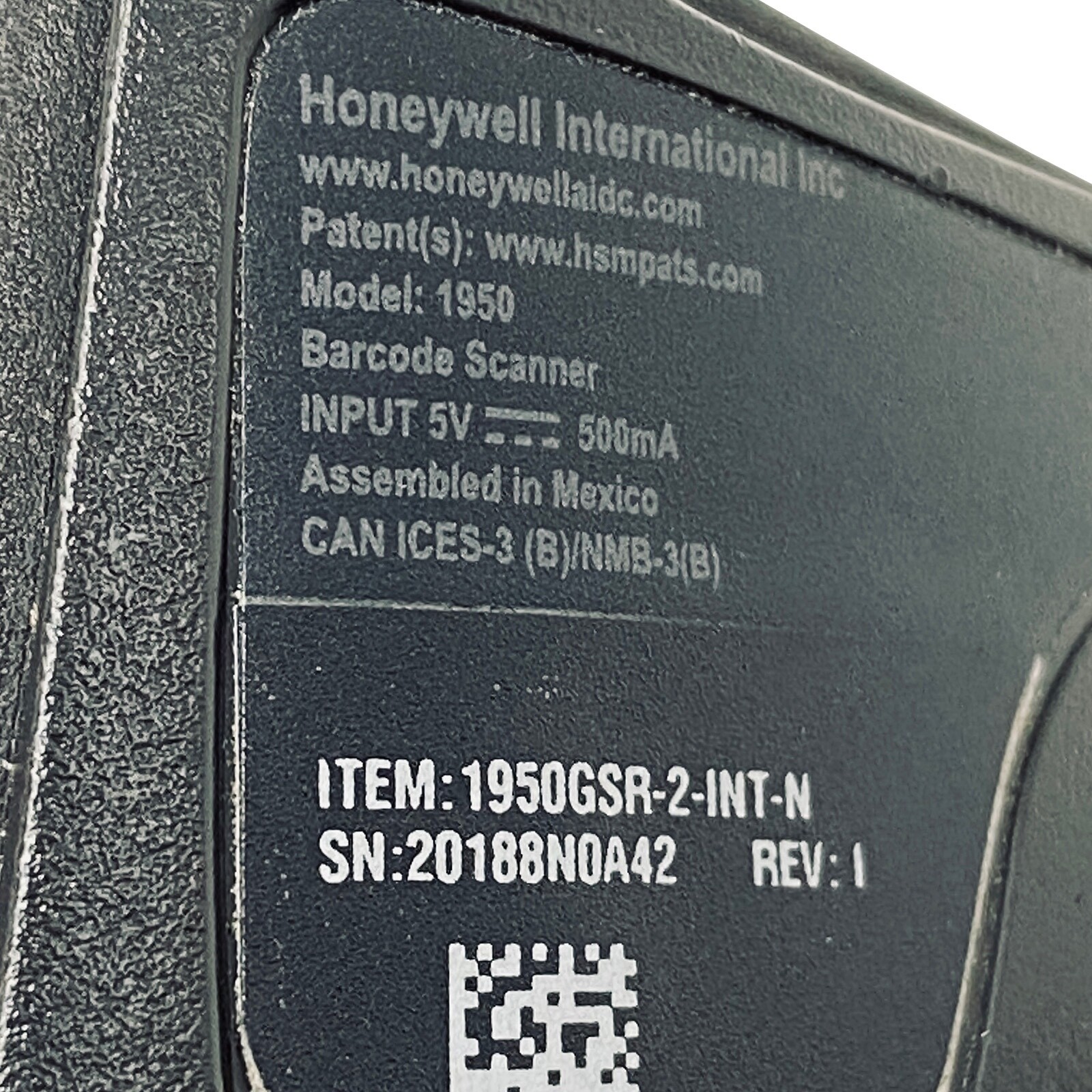 Honeywell Xenon 1950g Barcode Scanner Imager w/USB Cable – 1 YEAR WARRANTY!🔥