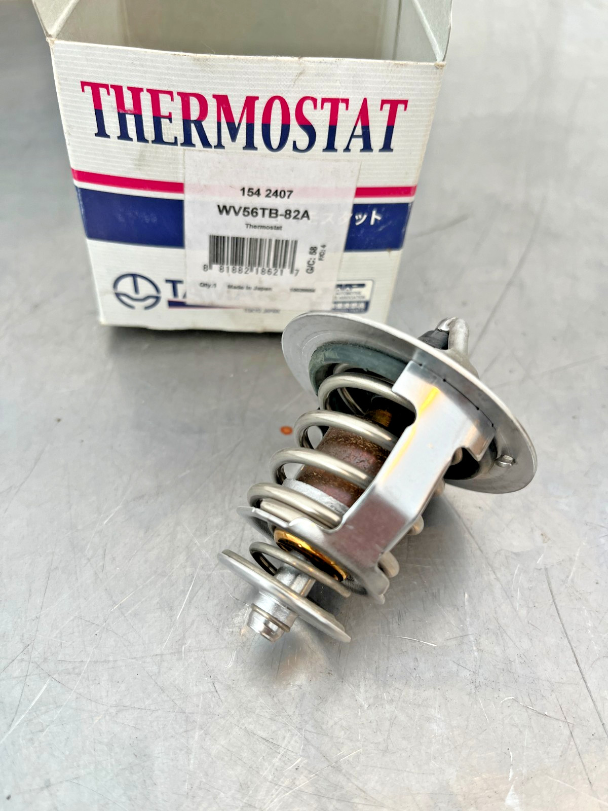 WV56TB-82A Genuine Tama THERMOSTAT 154 2407