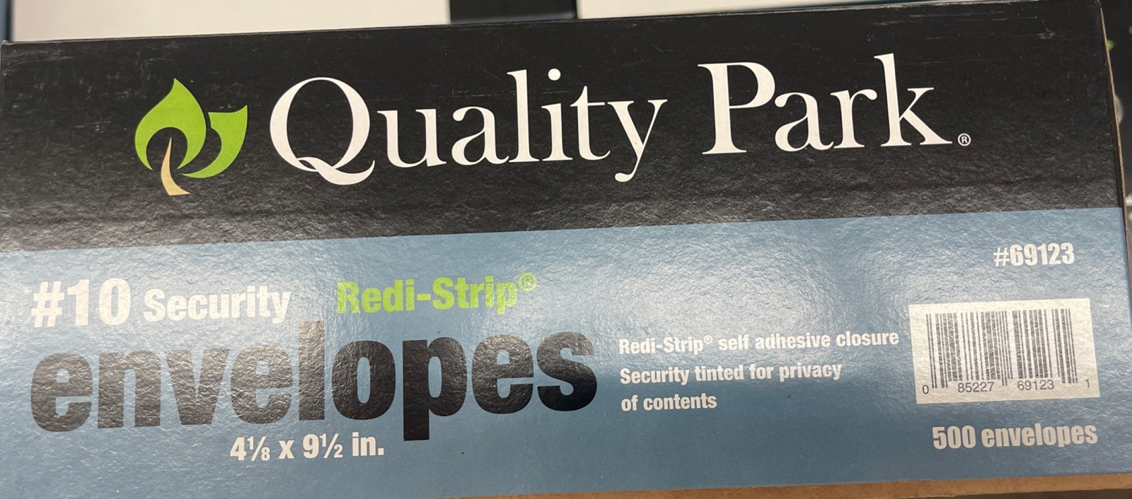 Quality Park #10 Redi-Strip 4.125″ x 9.5″ Envelopes 500 Count