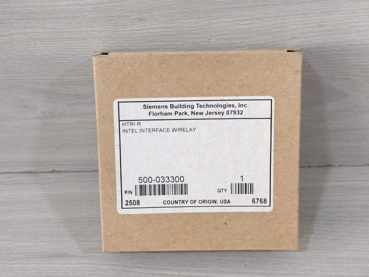 1 LOT 2PCS. SIEMENS HTRI-R 500-033300 INTEL INTERFACE MODULE -RELAY 575-049478