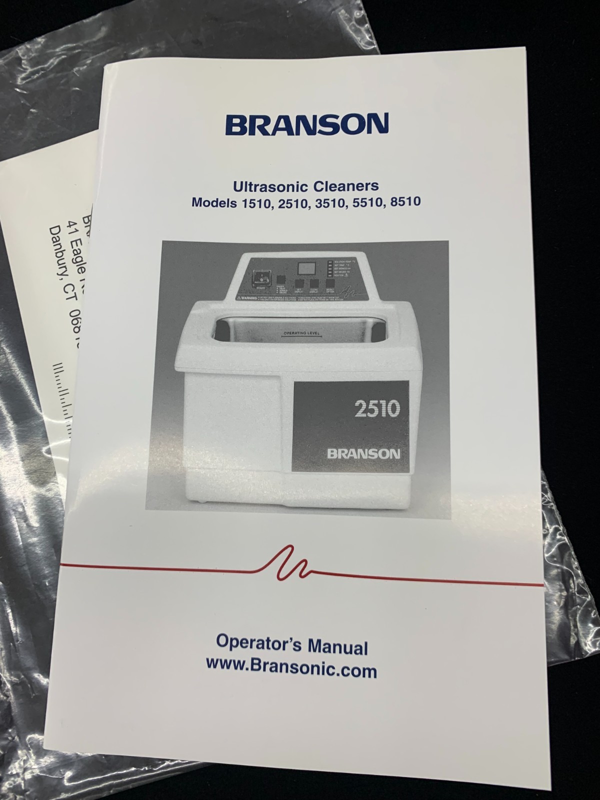 Branson 2510 0.75G Ultrasonic Cleaner w/ Mechanical Timer CPN-952-216R