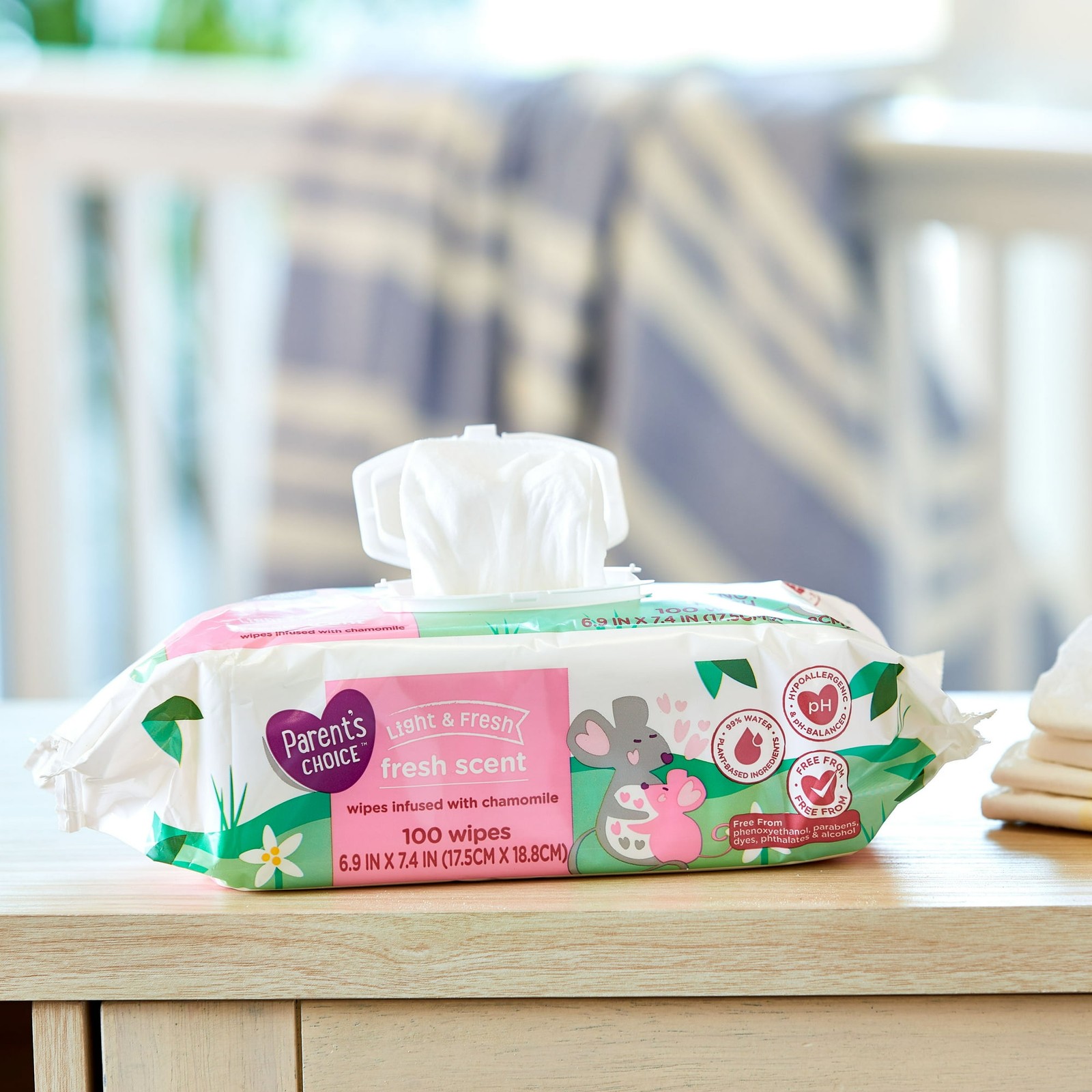 Parent’s Choice Fresh Scent Baby Wipes, 900 Count (Select for More Options)