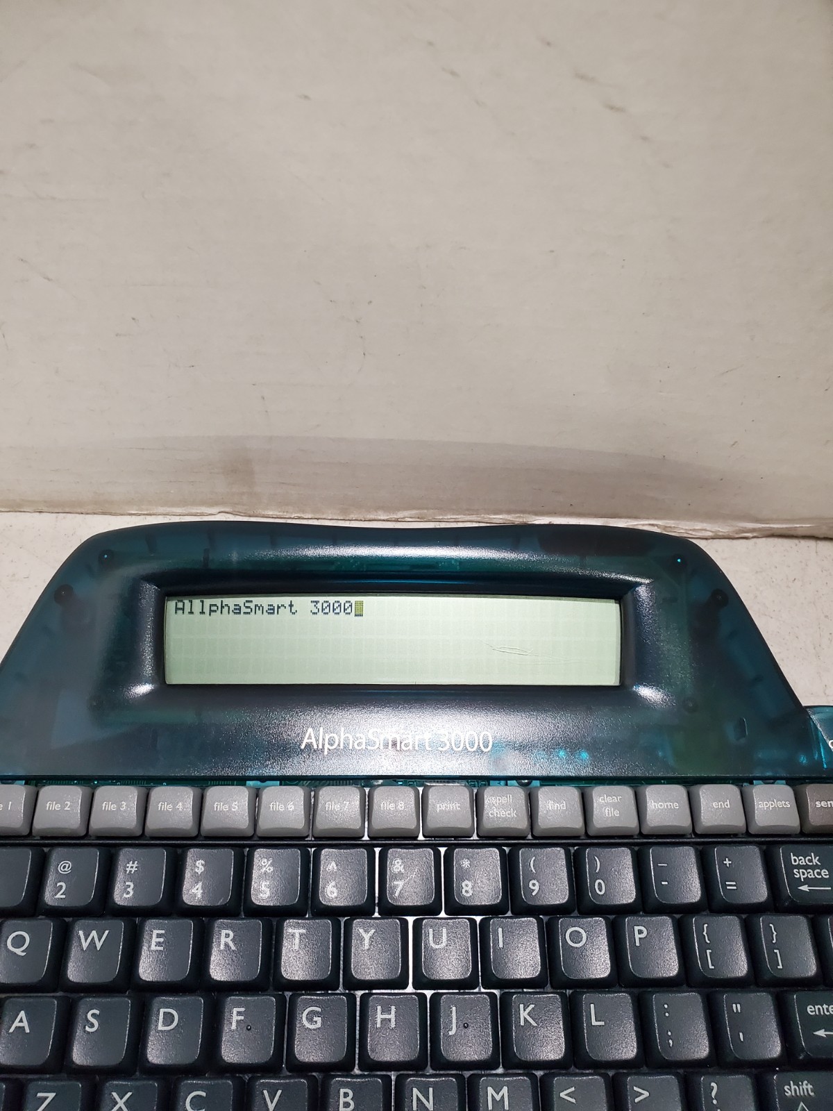 Vintage AlphaSmart 3000 Portable Word Processor Keyboard- Tested Works #69