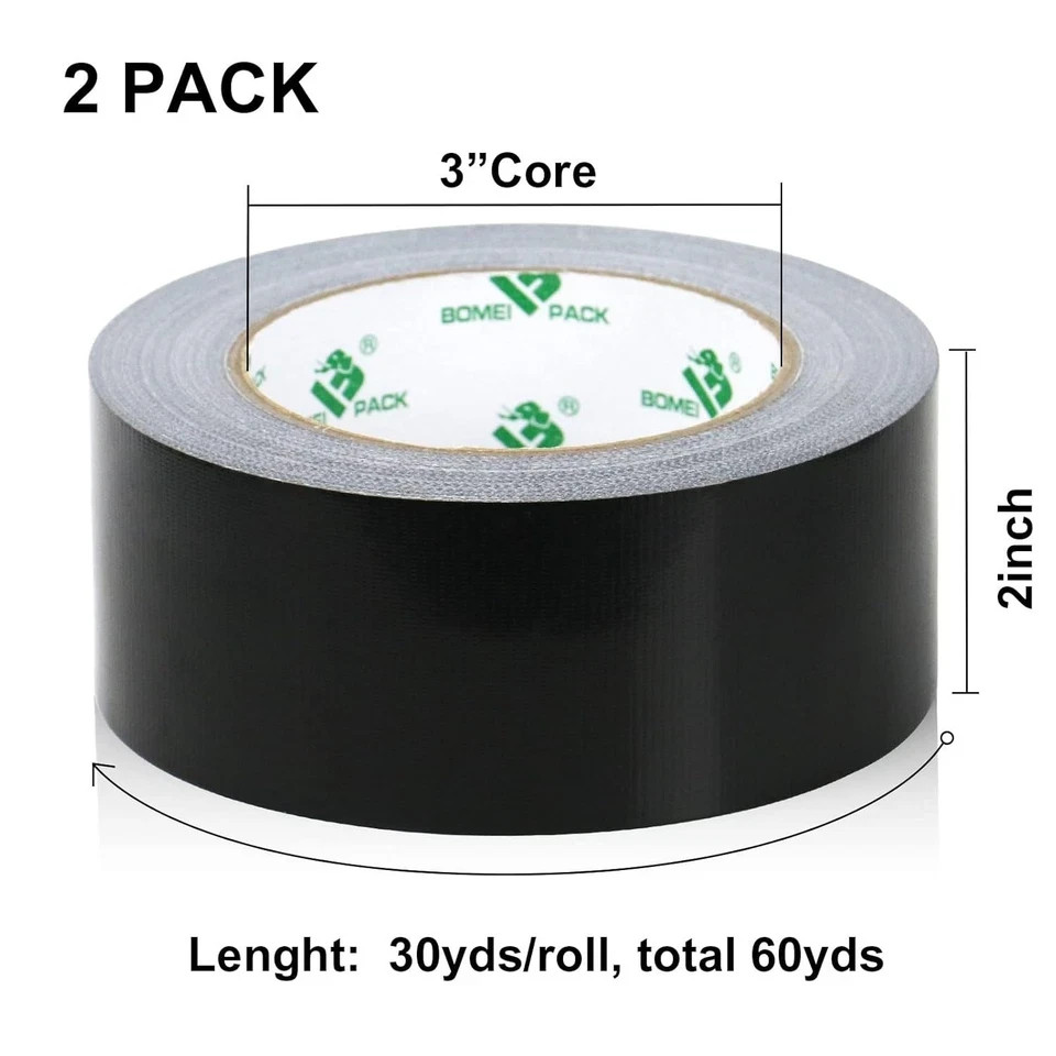 48 Pack Silver Duct Tape Heavy Duty Bulk, 2 inch X 1440 Yards, Strong No Resi…