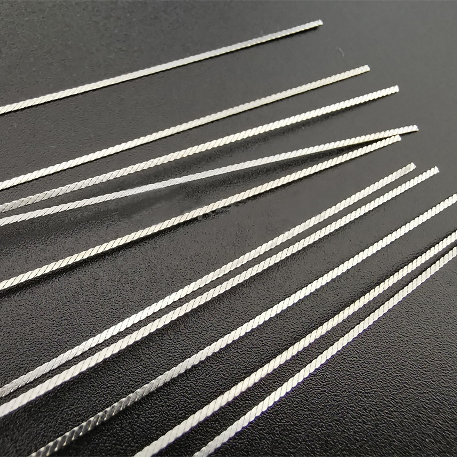 Dental Orthodontic Lingual Retainer Wire Stainless Steel Flat Strand 0.010x.028