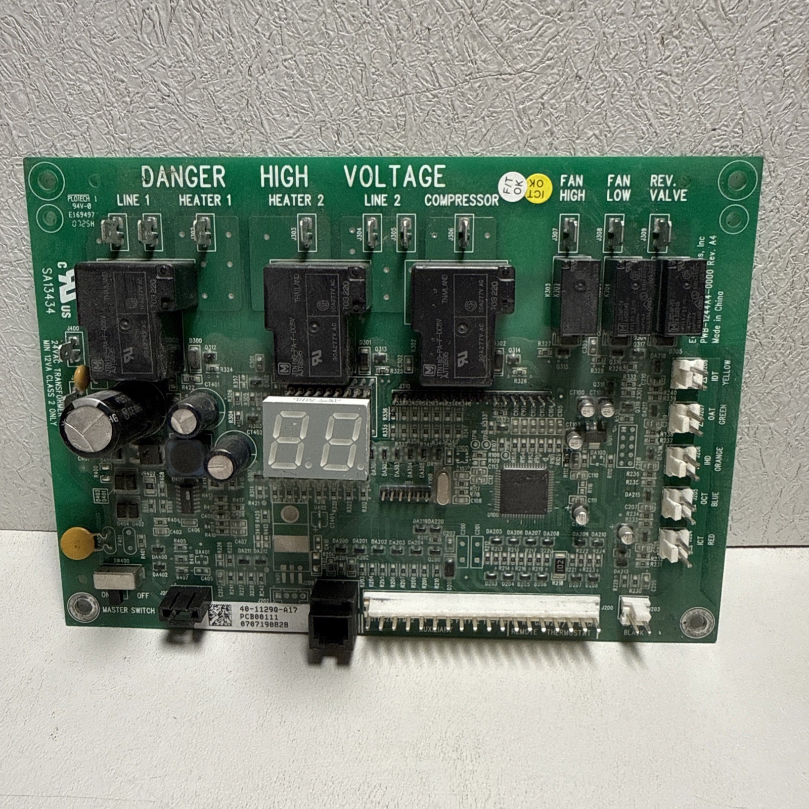 Amana PWB-1244A4-0000 Goodman 40-1129Q-A17 PCB Control Board with Display