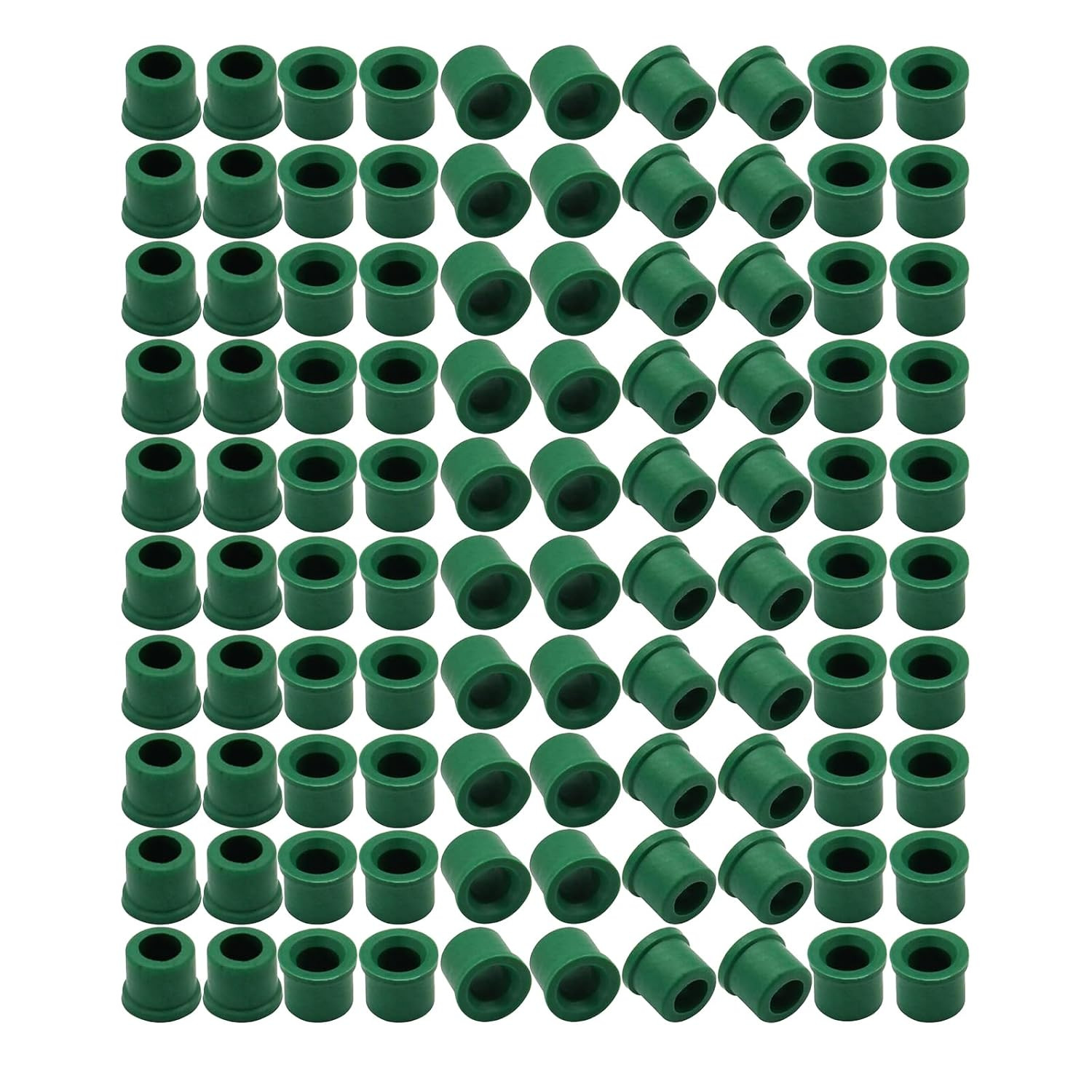100PCS 1/4″ Quick Coupler Charging Gaskets, HVAC Hose Seals