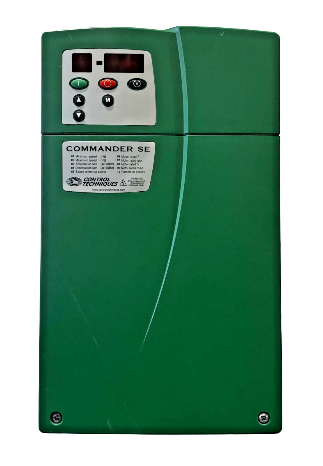 Control Techniques SE33400750 Commander SE VFD 7.5kW 10HP 3P 480V Drive