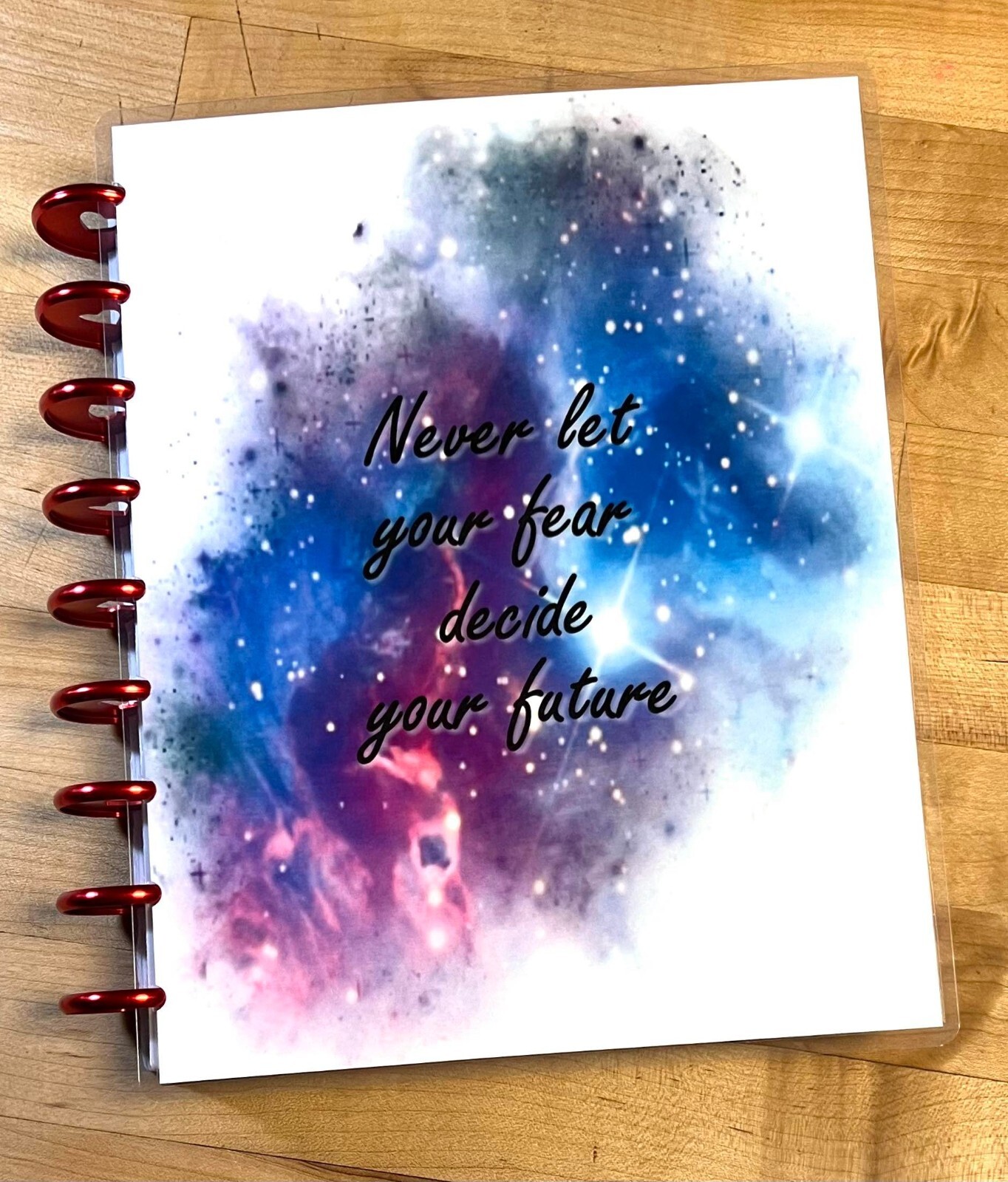 Galaxy Watercolor Quote Cover Set for use with Classic Happy Planner