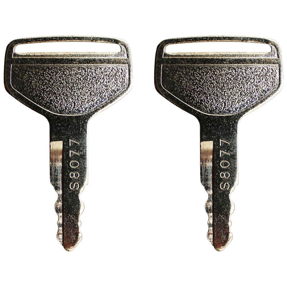 Set Of 2 Ignition Key Fits Various Yanmar Models