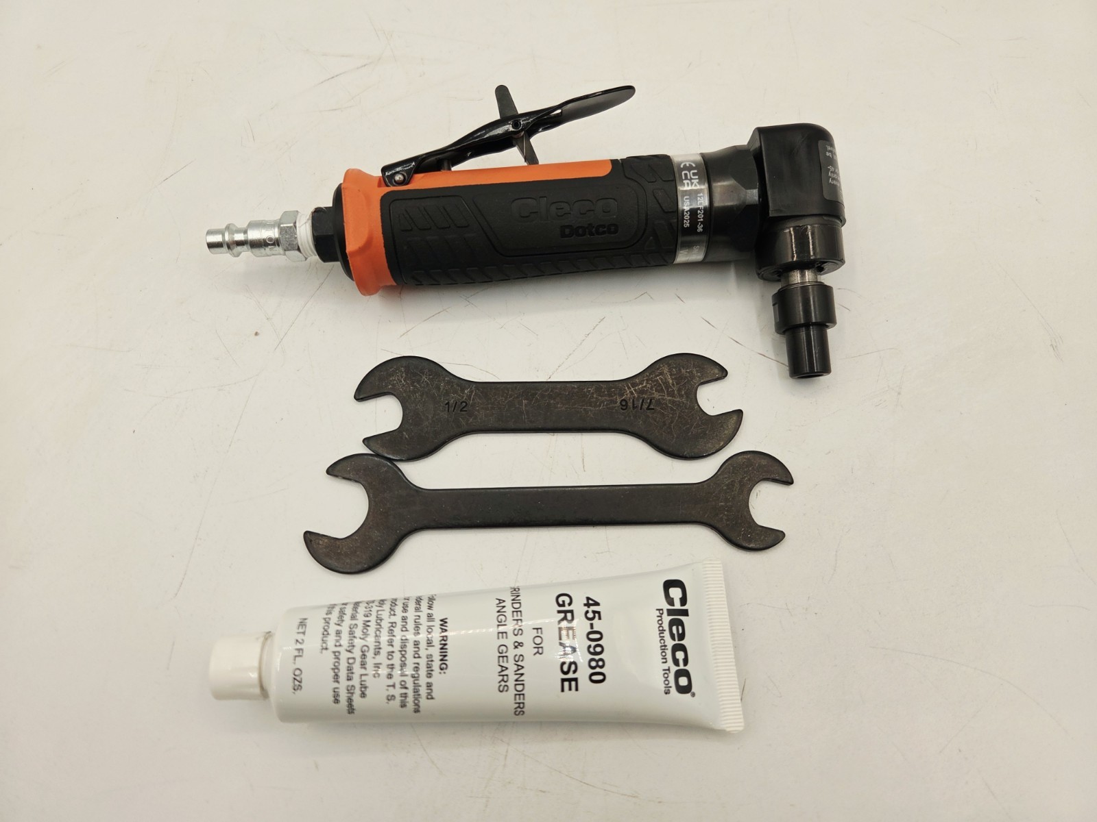 Dotco 12LF201-36 1/4in. Collet Right Angle Grinder 90 Degree Dotco 20,000 RPM