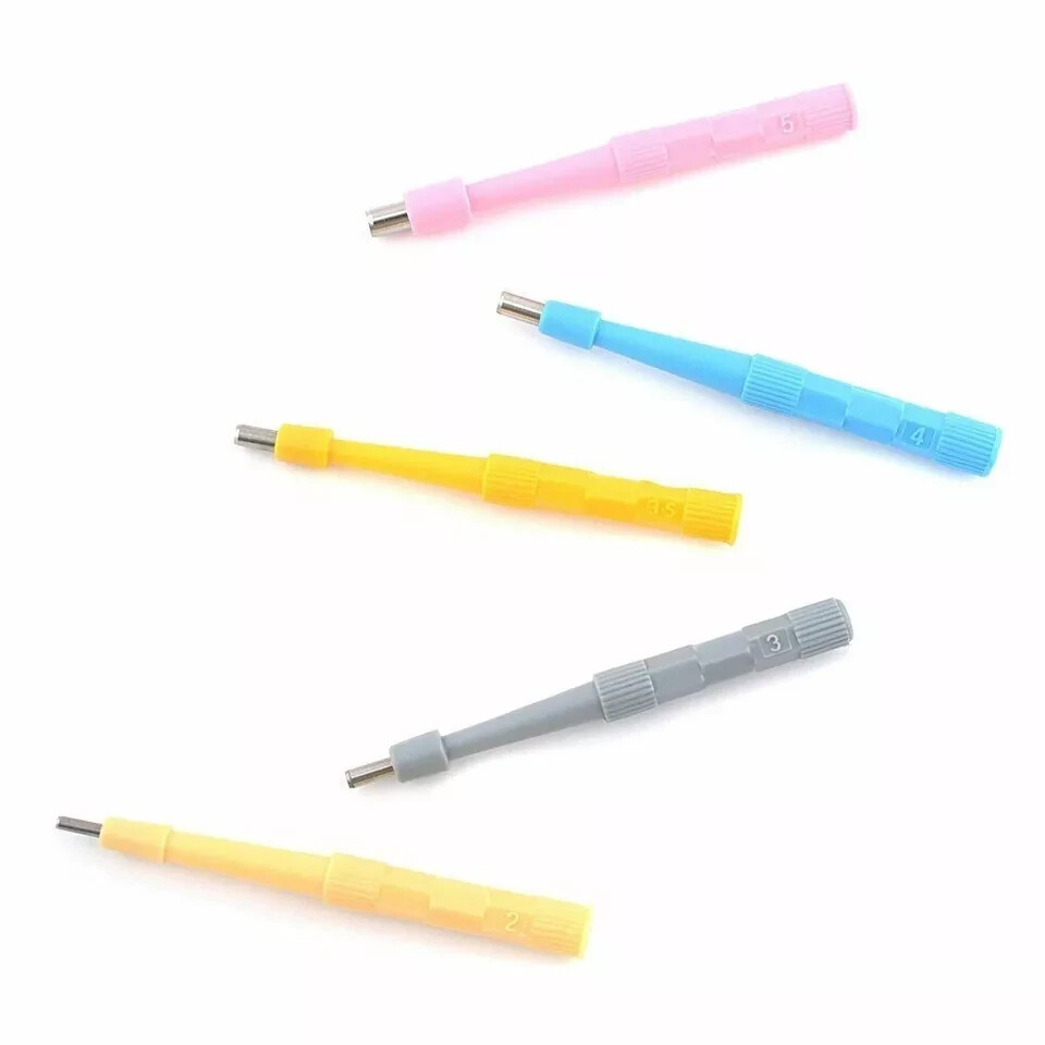 100 Pcs Size 1.5 MM Disposable Biopsy Punch Micro Dermal Body Piercing Sterile