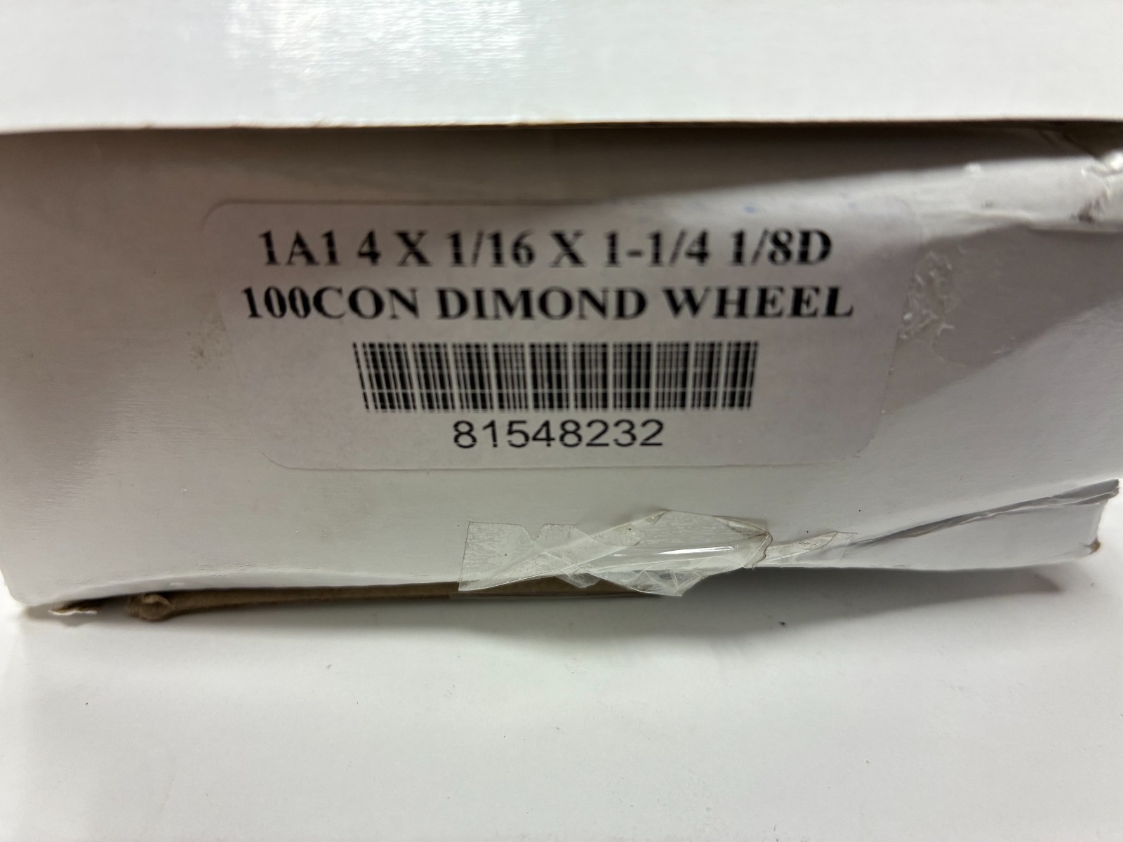 MSC DIW61200J, 4″ x 1/16 “x 1-1/4”, 1A1 Diamond Surface Grinding Wheel, 150 Grit