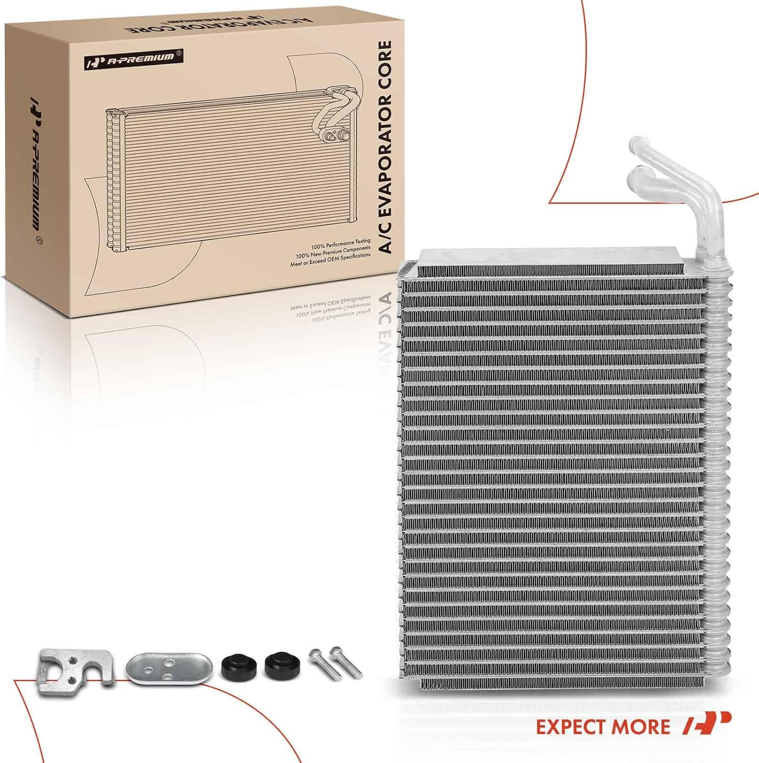 Front A/C Evaporator Core Compatible with Chrysler 300 2005-2010 & Dodge Challen