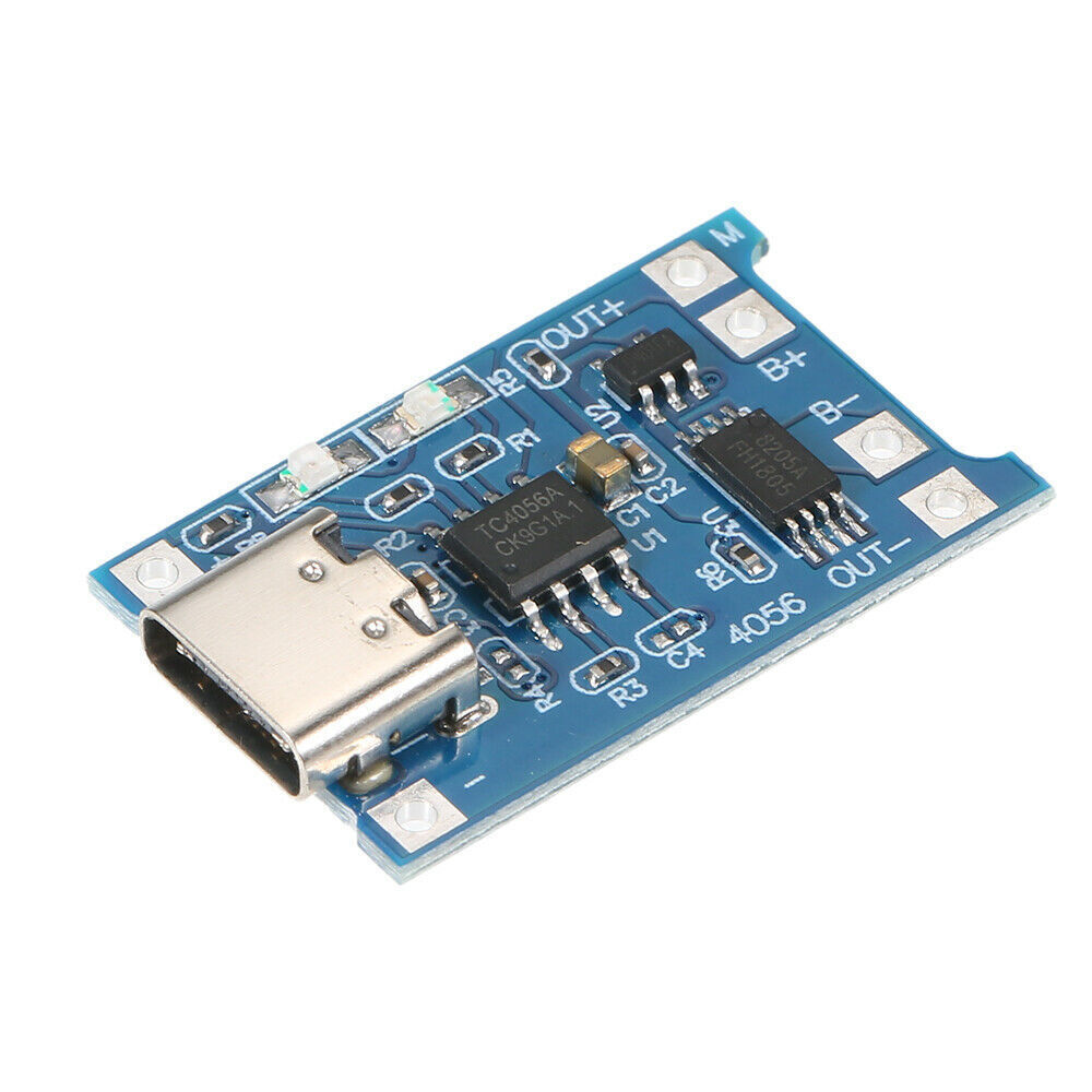 5pc TP4056 5V 1A Type-C Micro USB 18650 Lithium Battery Charging Protect Board
