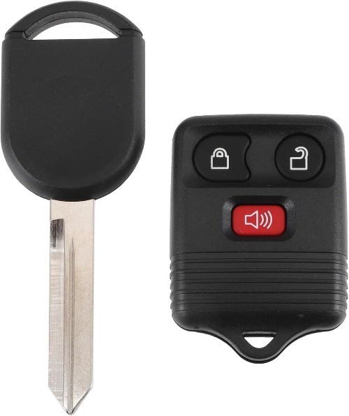315MHz Keyless Entry Remote Ignition Transponder Key Fob 3 Buttons for F-150 F-2