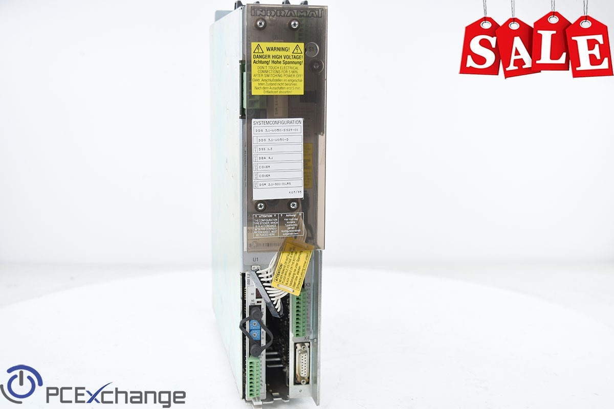 Indramat Digital AC Servo Controller DDS 3.1-W050-DS29-01