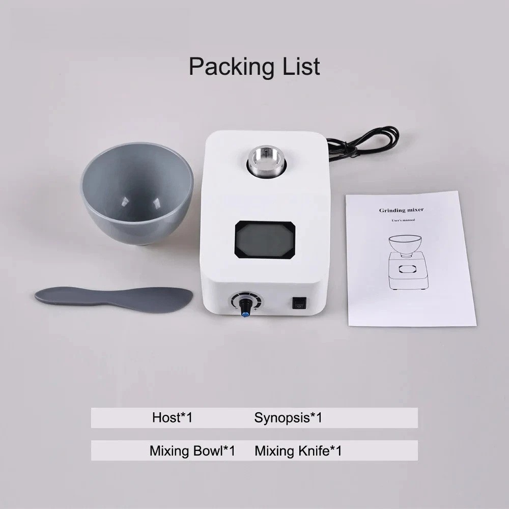 Dental Laboratory Alginator Mixer With Bowl