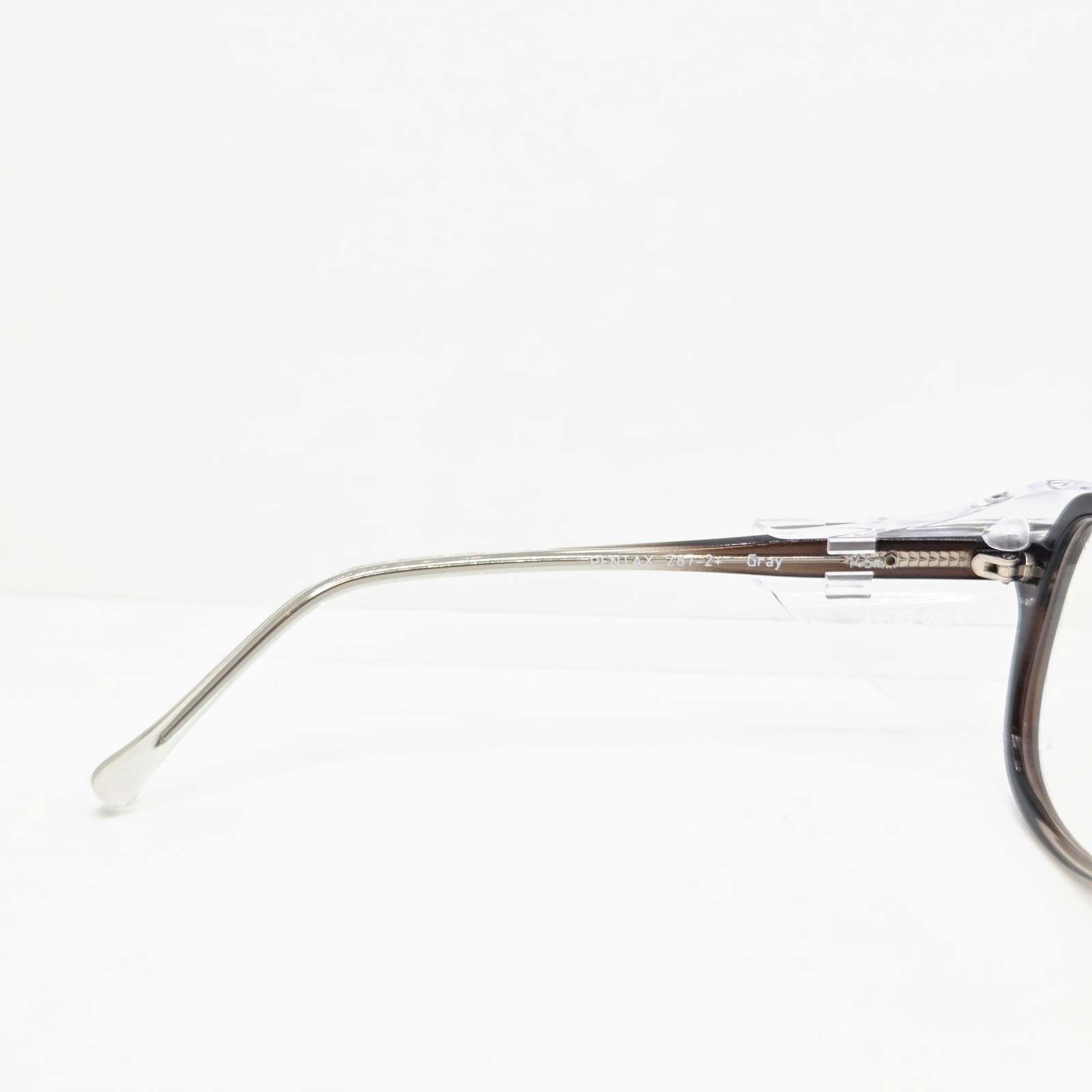 PENTAX F6000 Z87-2+ CSA Z94.3 GRAY AUTHENTIC EYEGLASSES FRAMES 55-15-145