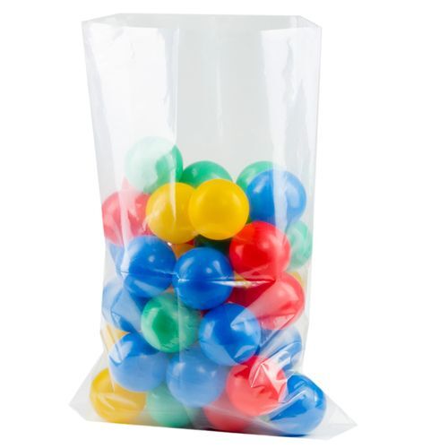 Clear Poly Bags 4-Mil Flat Open Top Plastic Packaging Packing Multiple Sizes