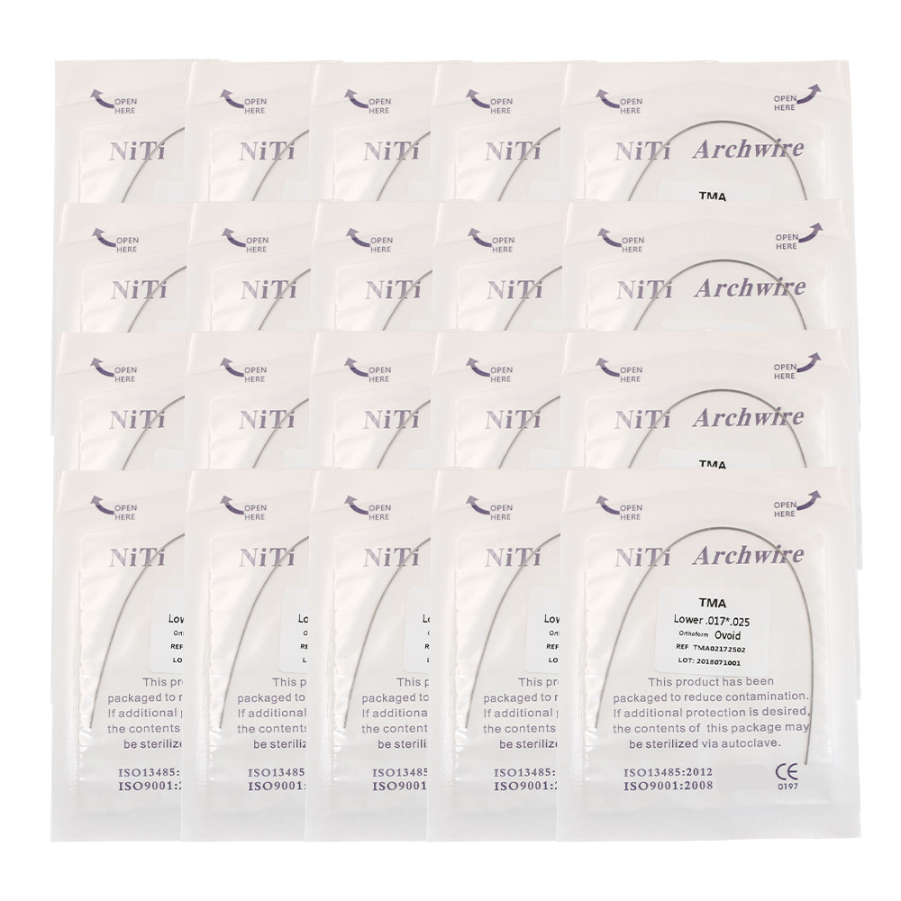 1pc/pack Dental Orthodontic TMA Beta Ti-Mo Arch Wires Rectangular Ovoid Form
